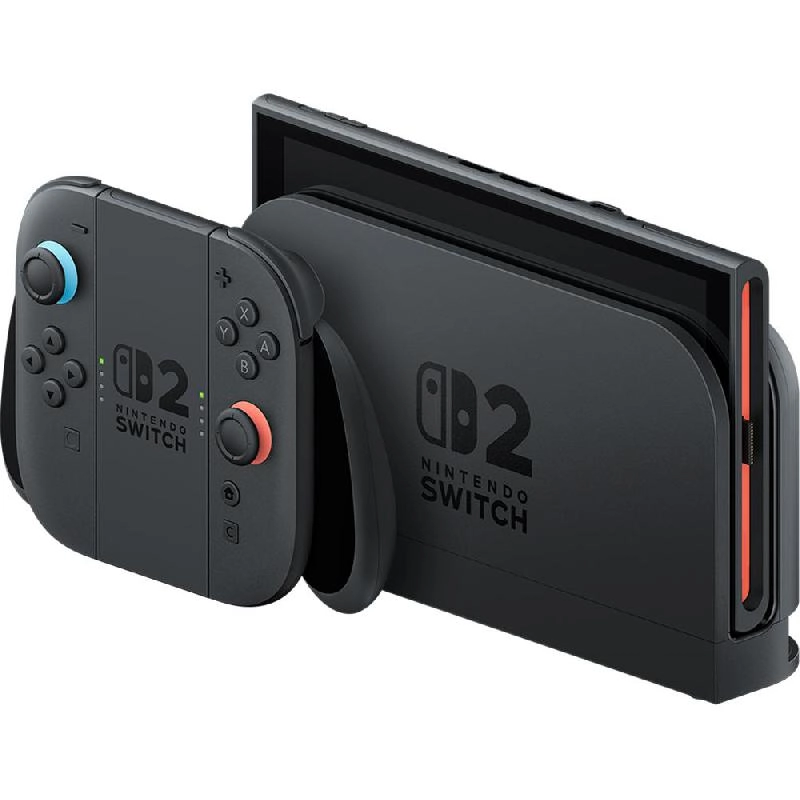 Switch 2 - Black + Mario Kart World