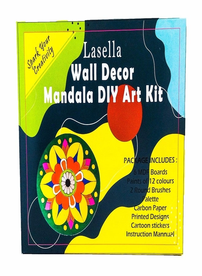LASELLA DIY Mandala Art kit - Brushes