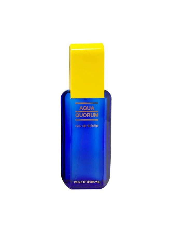 Aqua Quorum Eau de Toilette 3.4 Fl Oz