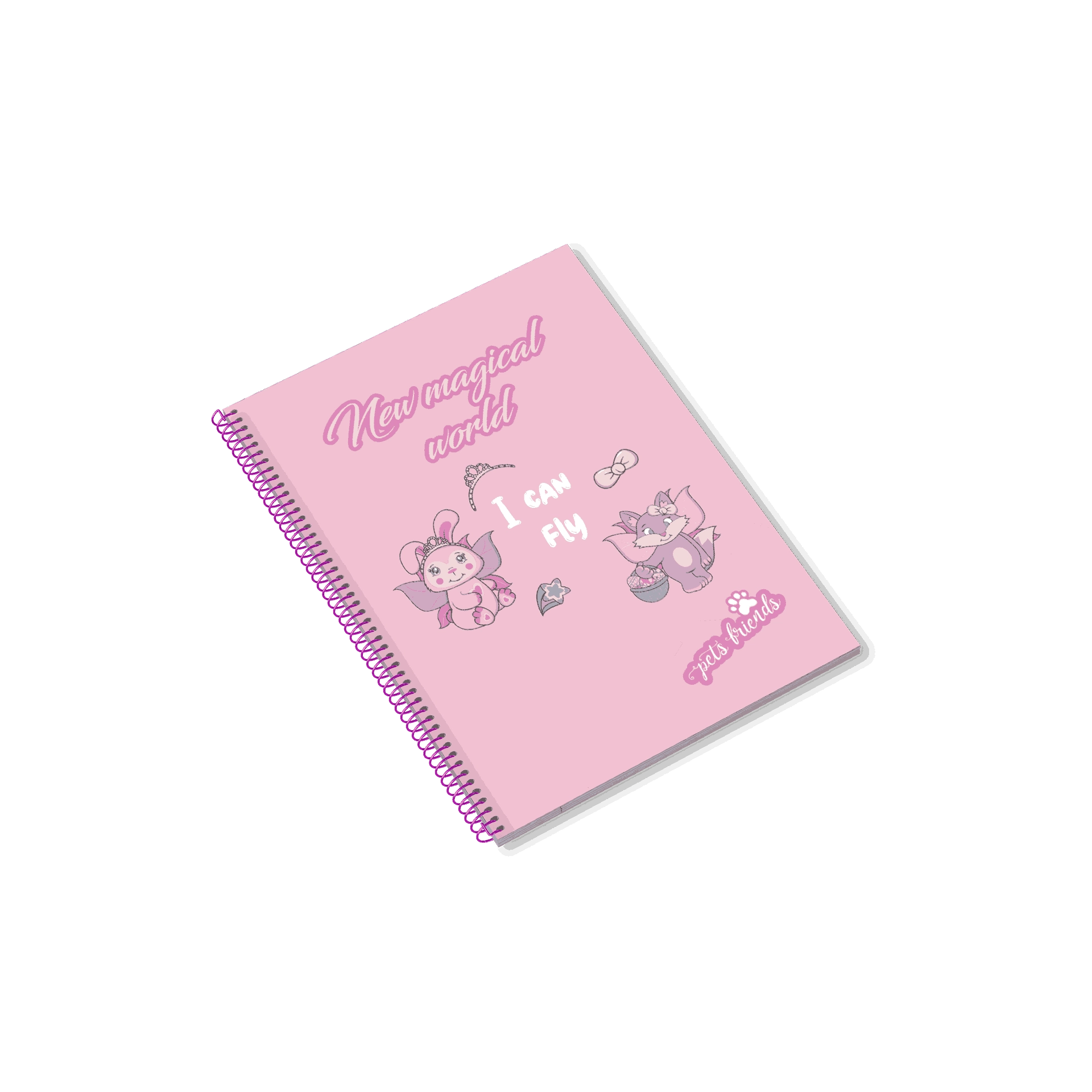 Magical World A5 Spiral - 80 Sheets