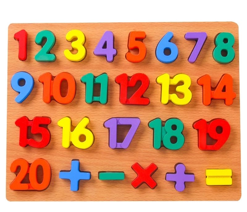Wooden Pegged Maths - 3 to 10 Years