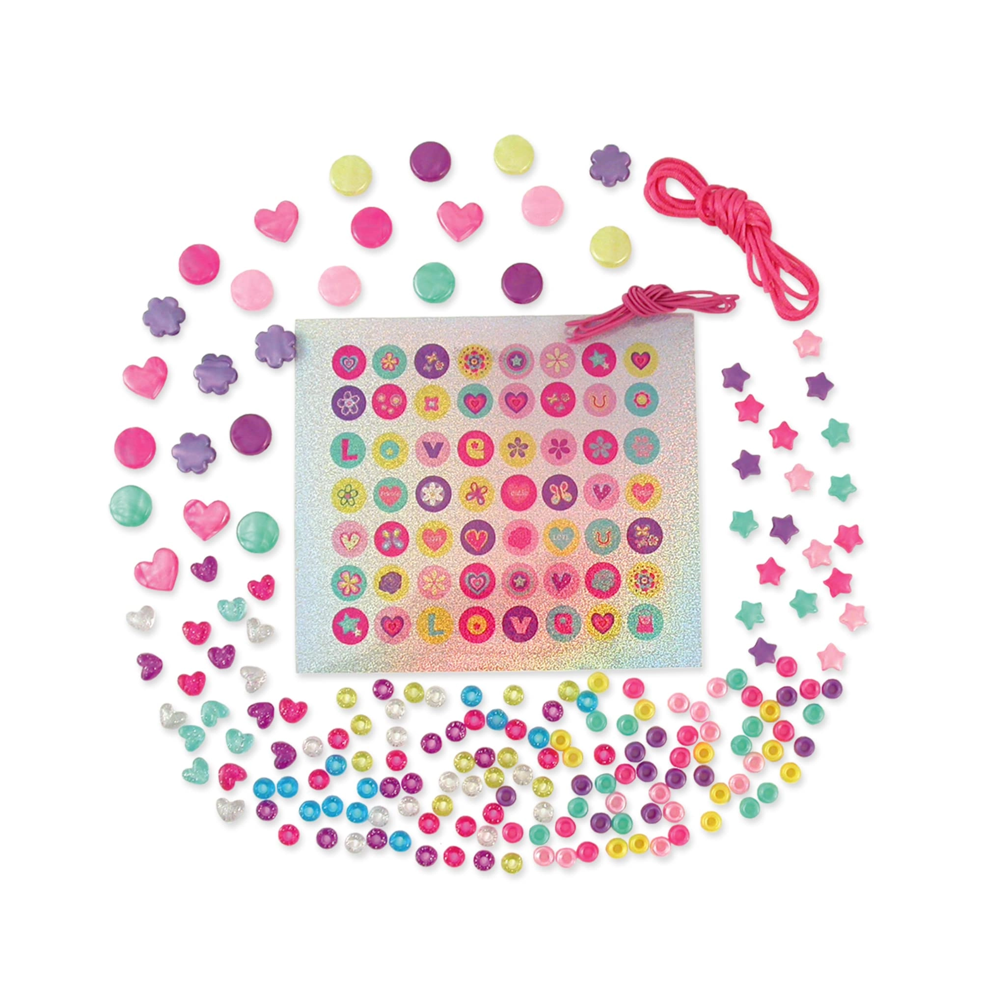 Sparkle Jewellery - Kids Craft Kit 188 Pieces Ages 5+