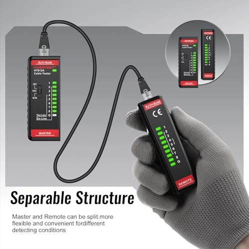 HT812A - RJ45 RJ11 Continuity Test