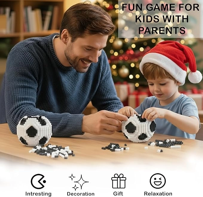 Football Building Blocks - 1500 pcs