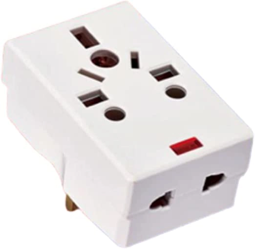 New Majestic 03 Way Adapter - KSA/UAE/UK/HK US/AU/JP/CN