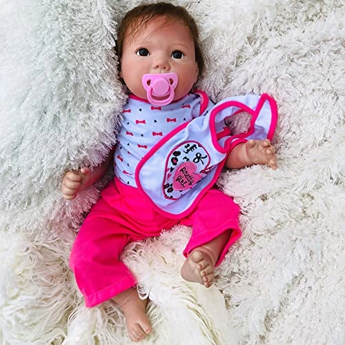 Reborn Baby Doll - 55cm 22" Vinyl Cotton Body