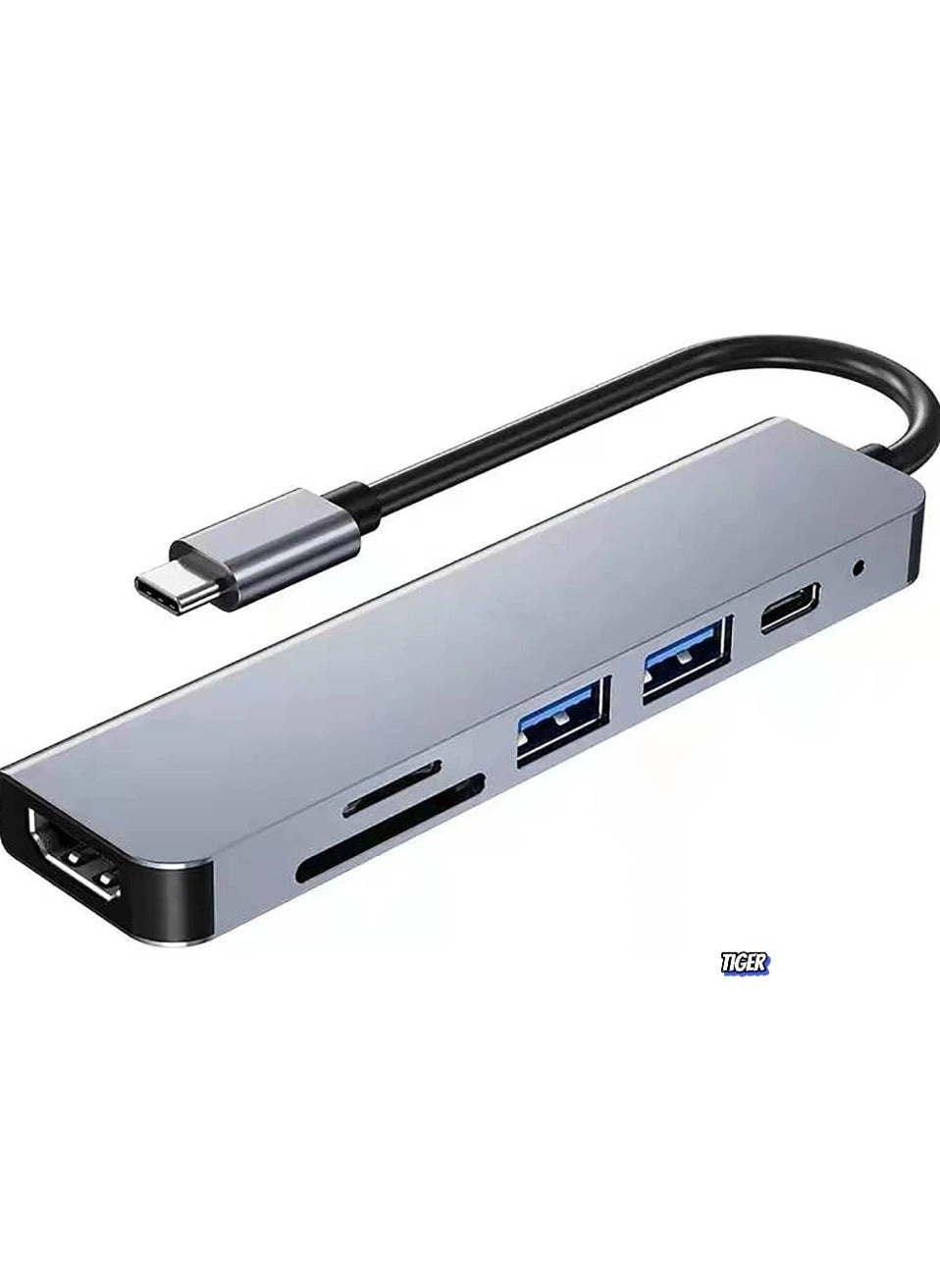 USB C Hub - 4K HDMI 100W PD SD/TF Card Reader