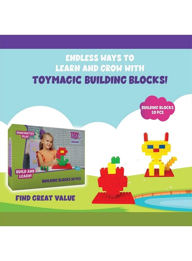 DIY Explosion Construction Blocks - Multi 50pcs