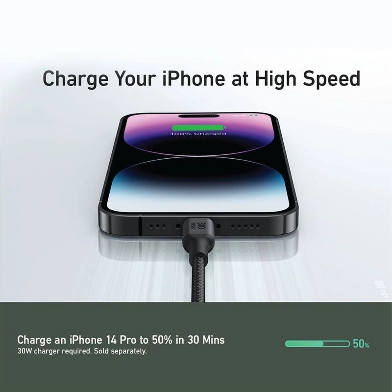 Powerline + Ii Cable USB-C to Lightning 0.9m