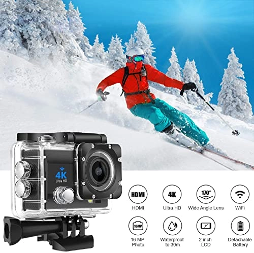 4K Action Camera - 4K 30FPS Kit