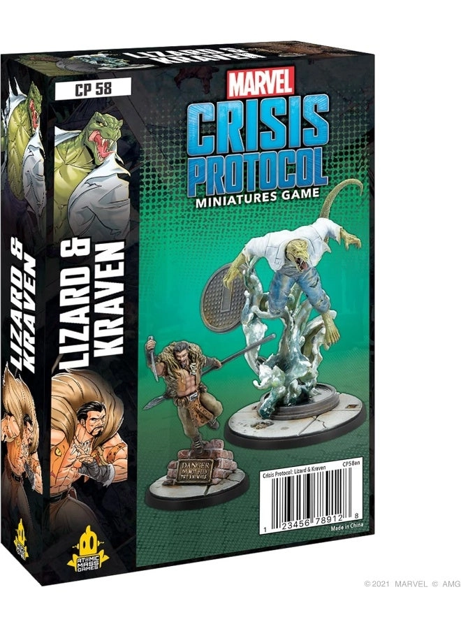 Lizard + Kraven - Marvel Crisis Protocol (CP58)