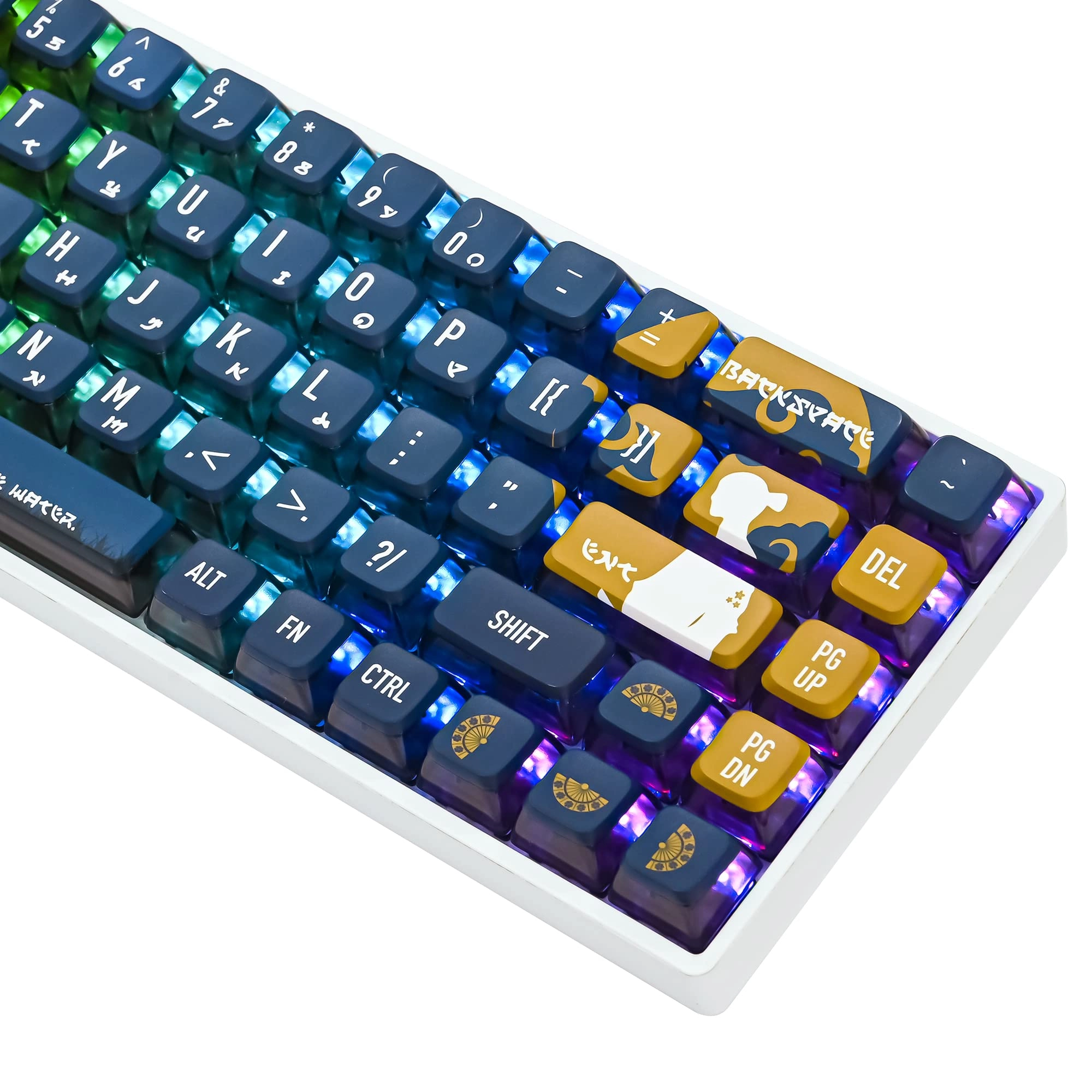 CDTech Inc. Pudding Keycaps - 60% PBT 118-key