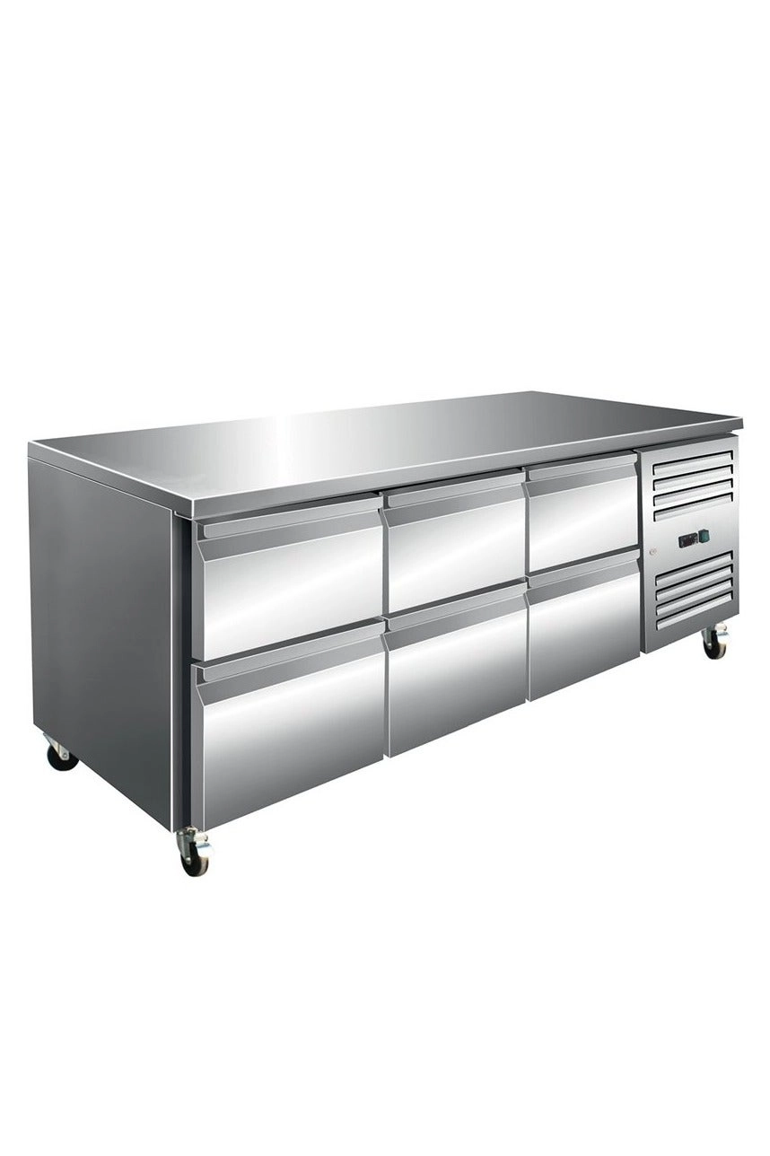 Commercial Refrigerated Counter - 417L +2/+8°C