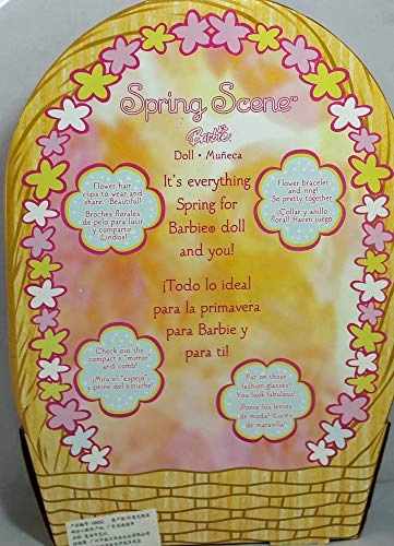 Spring Scene - Flower hair clips Flower bracelet and ring Ages 3+