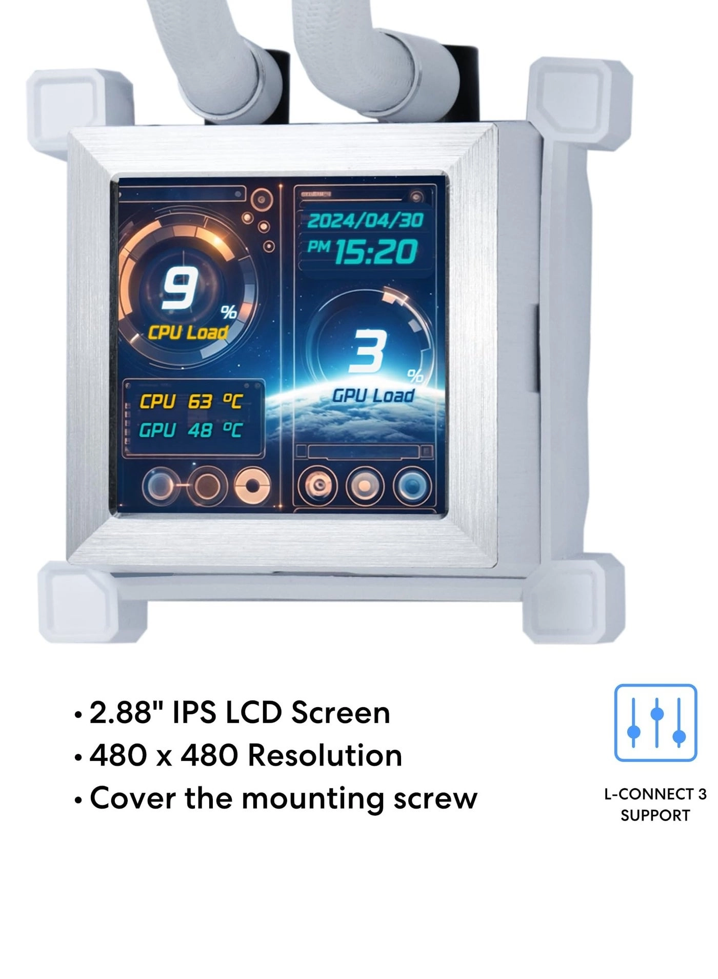 HydroShift LCD 360S - 3 fans 120mm