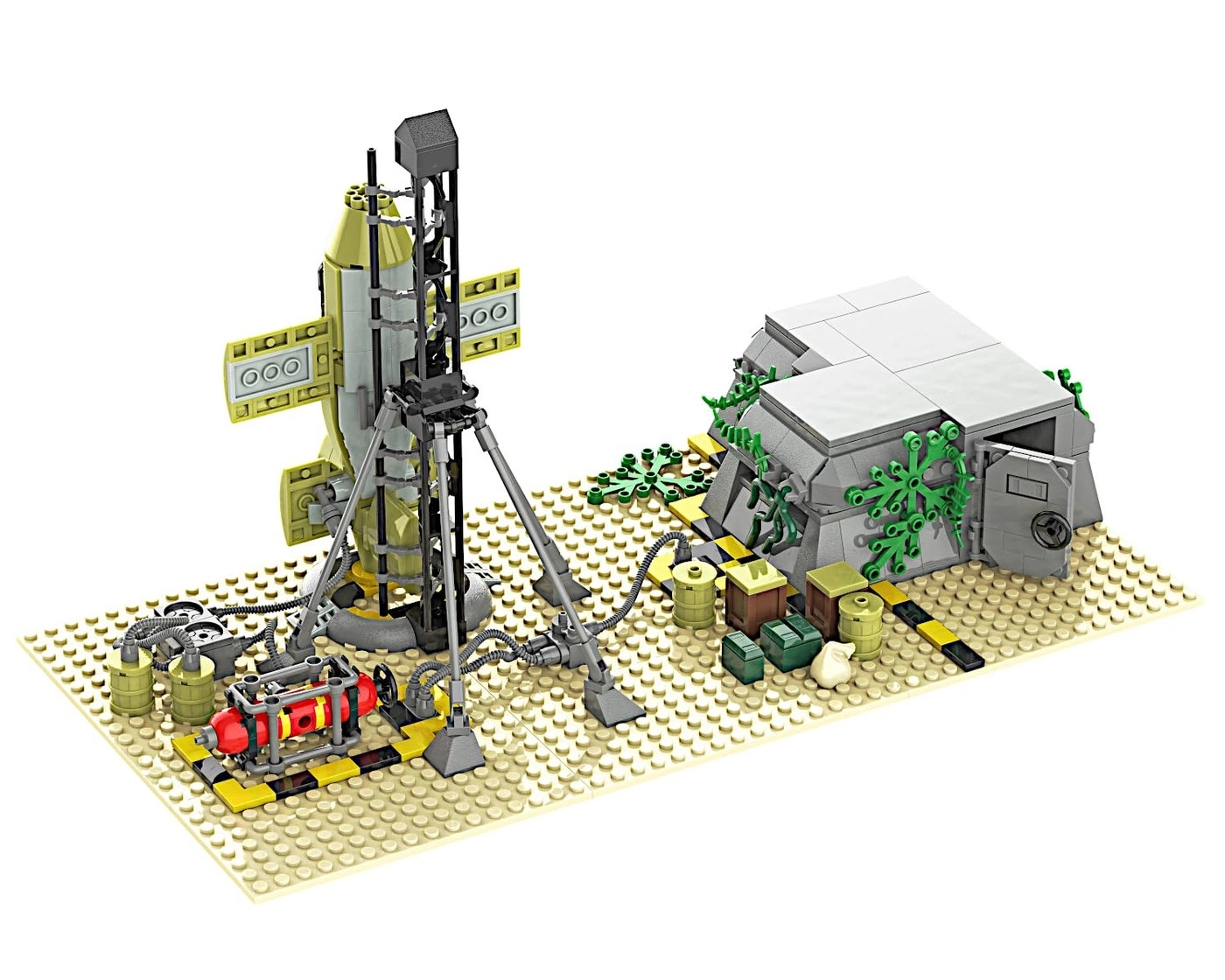 BA-349 Natter - Bachem 461 pcs WWII Collection