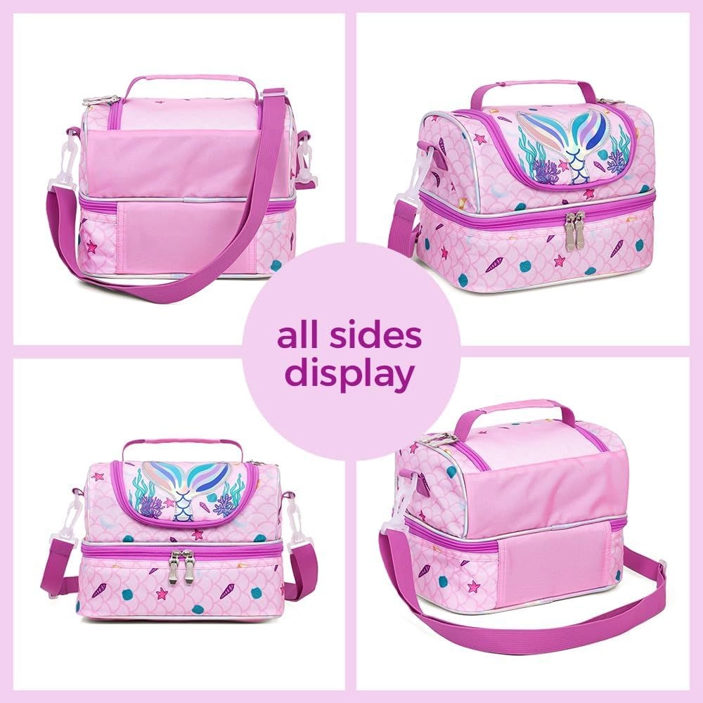 Bento Lunch Bag - Unicorn Pink 7L