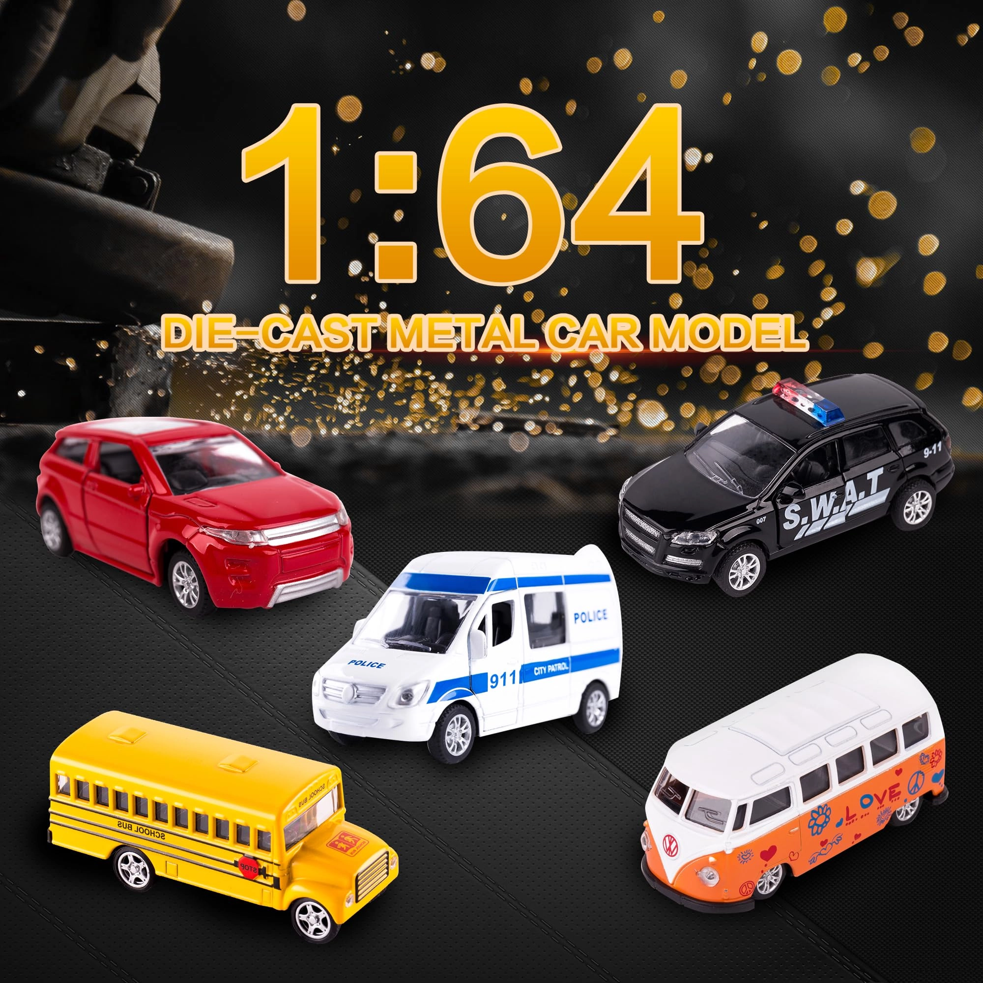 MB1168-1 - 1:64 Scale 5 Pcs