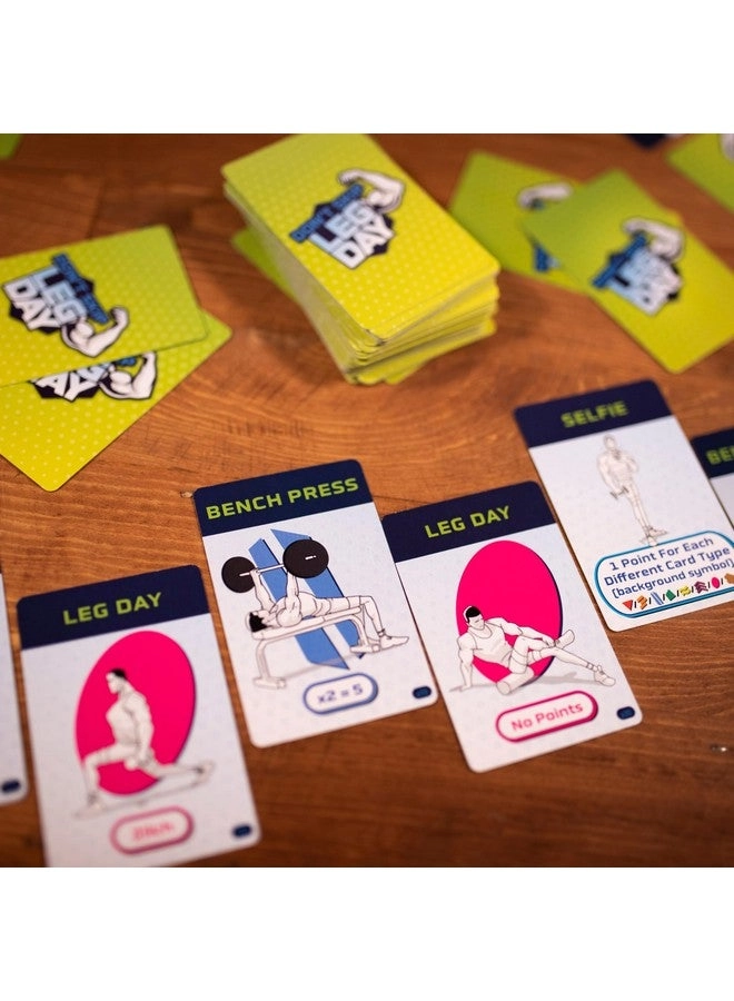 Don't Skip Leg Day - Card Game Gym-Themed Strategy