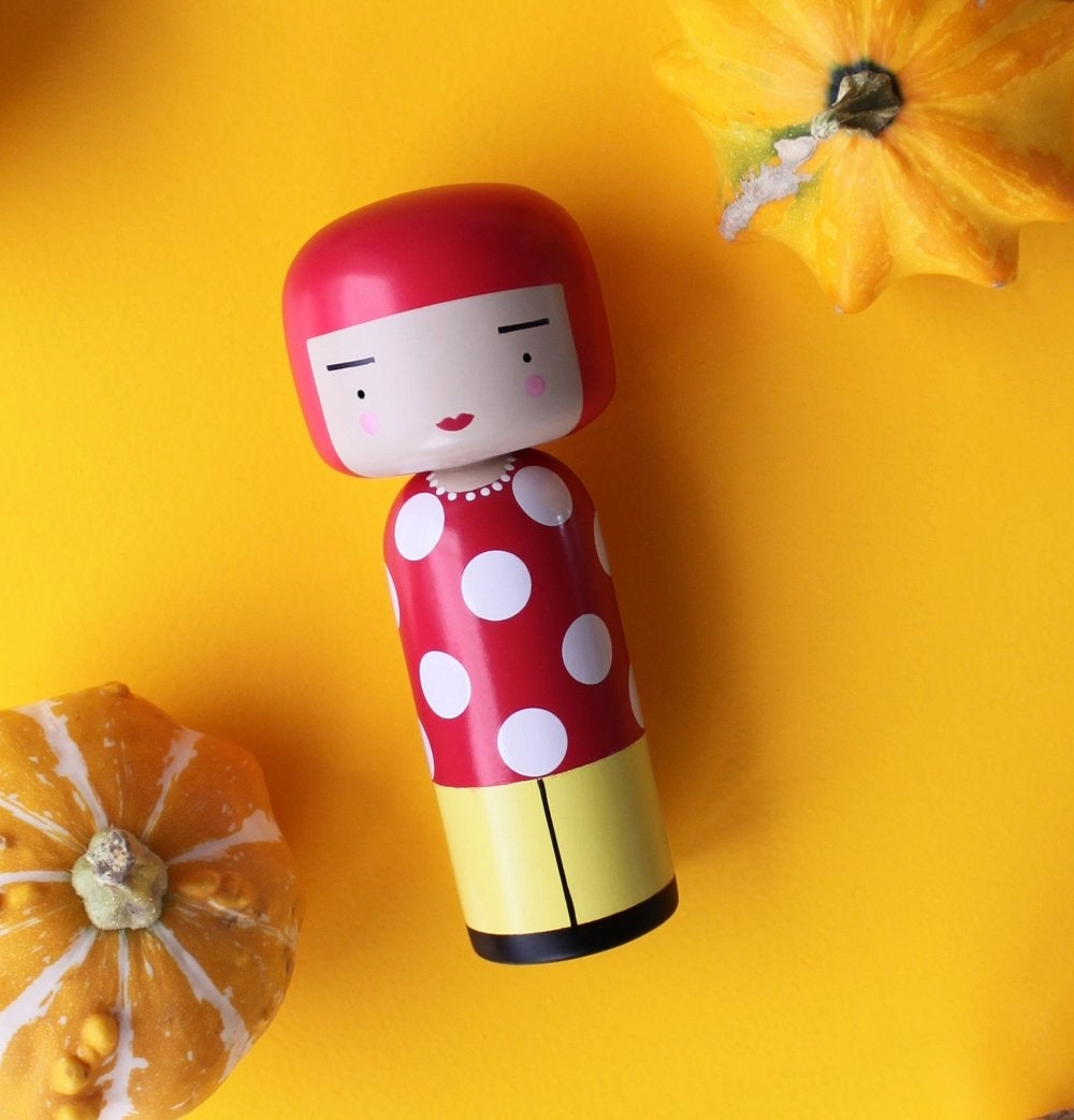 Kokeshi Doll - Dot
