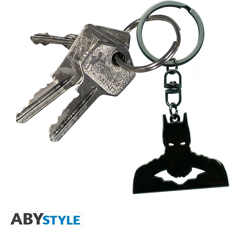 Keychain 3D Premium Bat-Signal - Dc Comics