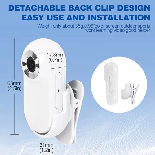 Pet Camera Collar - 1080p 170°