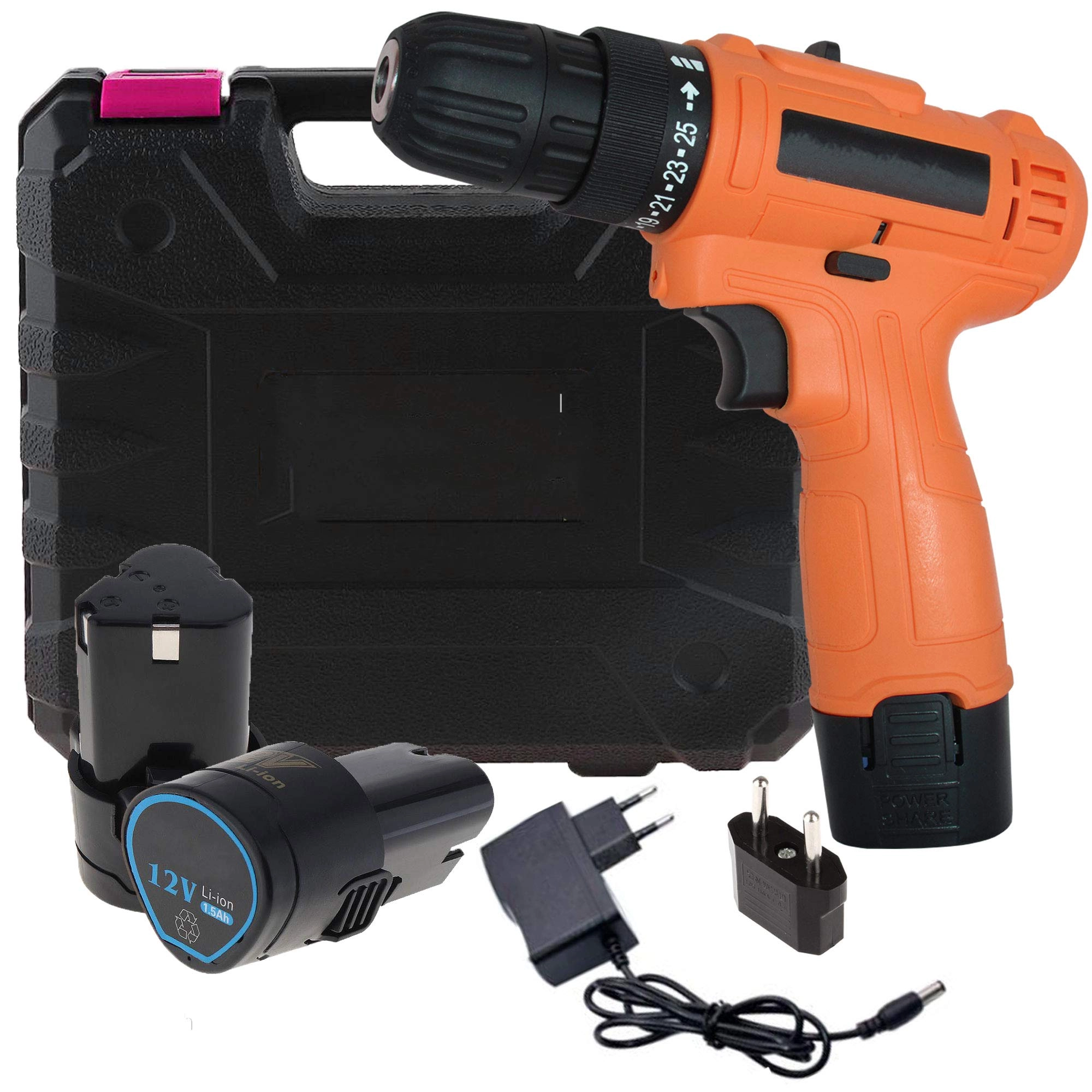 Cordless screwdriver - 1200 mAh