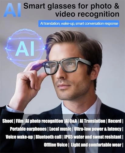 Smart Glasses - Bluetooth 720P