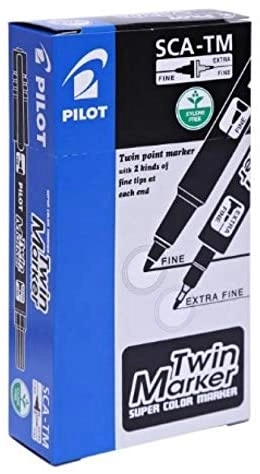 Pilot Twin Marker - Black