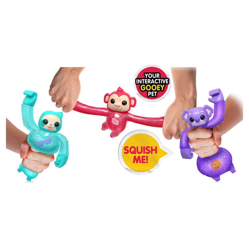 Hug N Hang Zoogooz Mookie Monkey - Interactive 5+