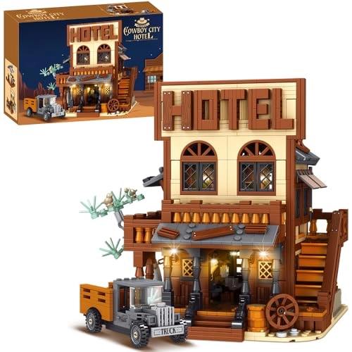 Cowboy City Hotel (39117) - Building Blocks