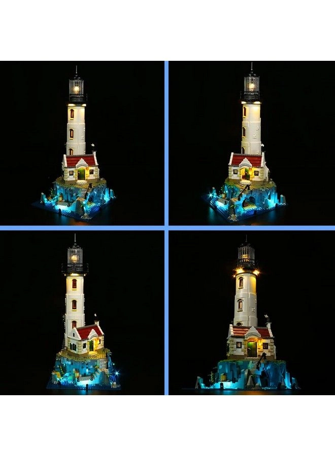 Led Light Kit For Lego Motorized Lighthouse 21335 - Remote Control Version Creative Diy
