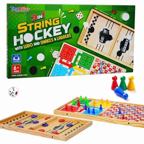 String Hockey - 28 piece(s) 6 months and up English