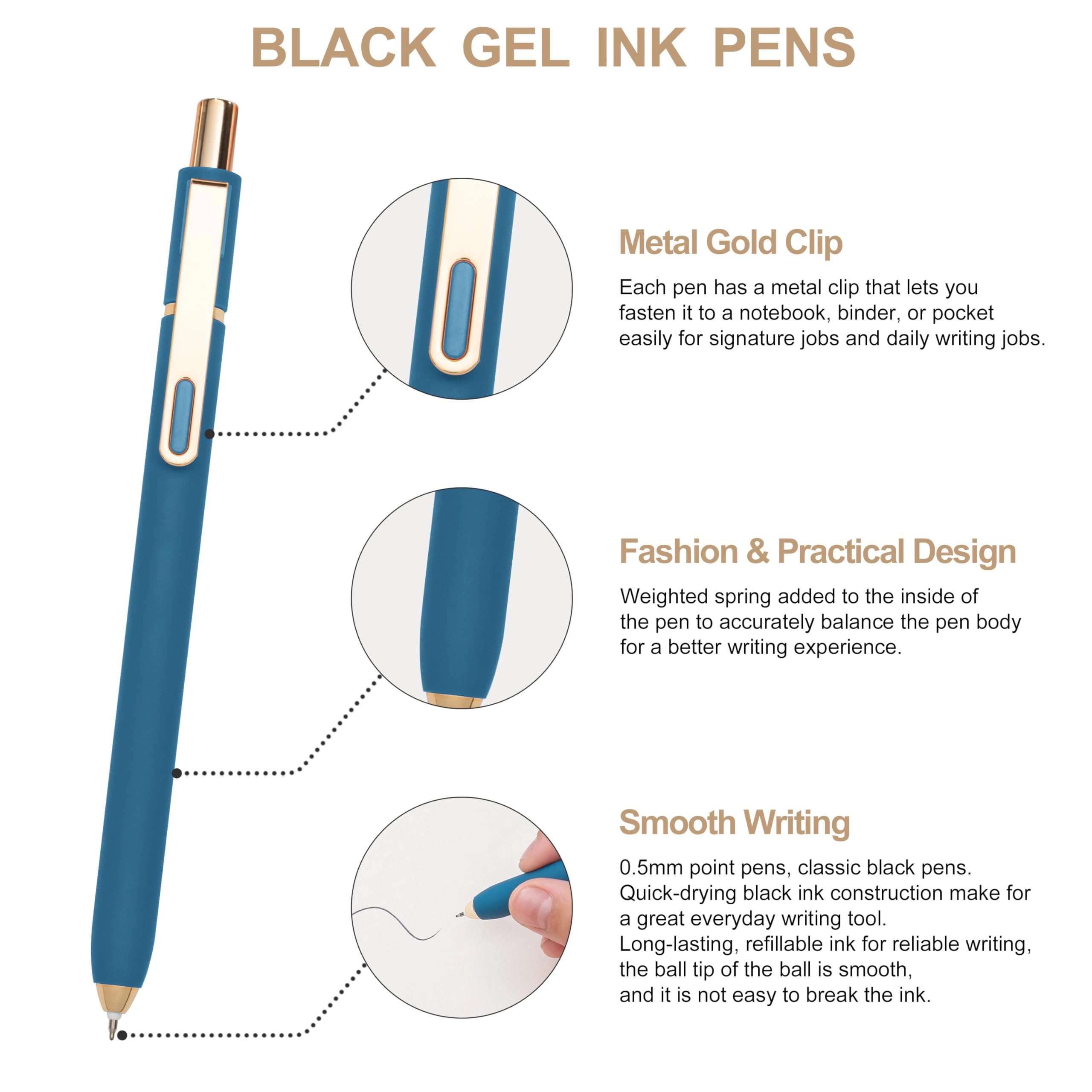 Gel Pens - 18.0 Count 0.5mm
