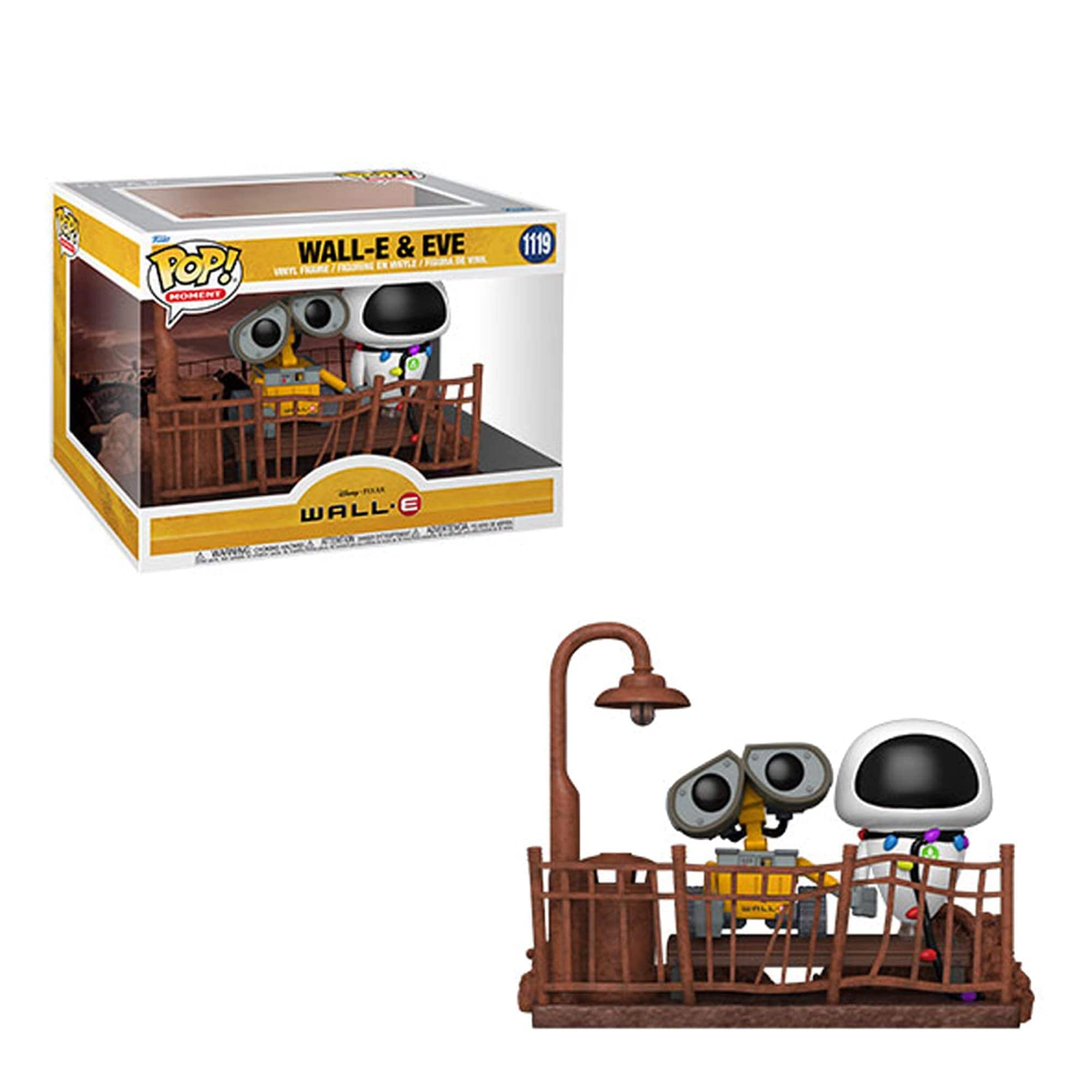 FUNKO Wall-E + Bulb Eve - Disney