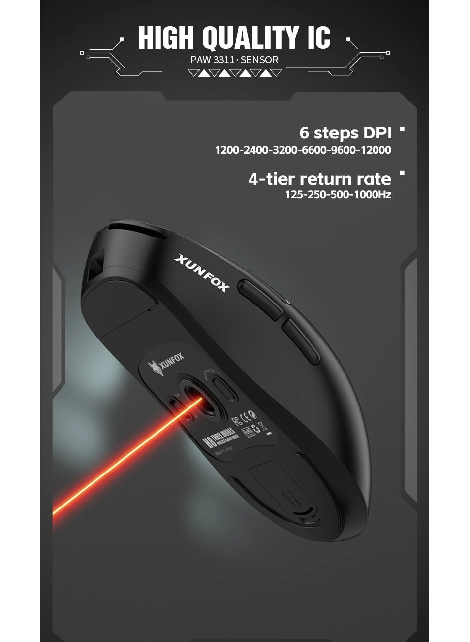 H8 - 2.4G Bluetooth Wired