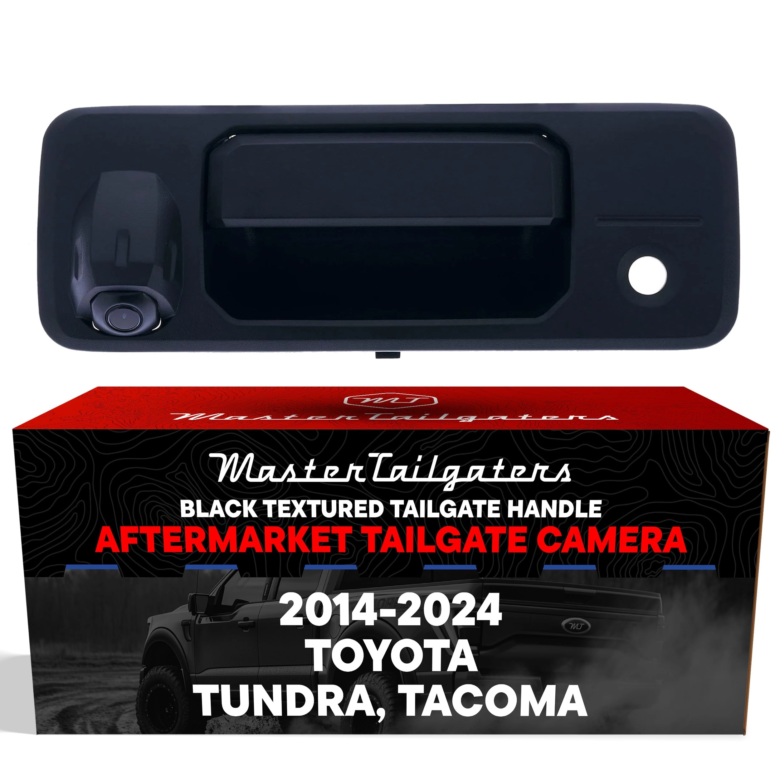 Master Tailgaters Tailgate Handle with Backup Camera - RCA 600 TV Lines