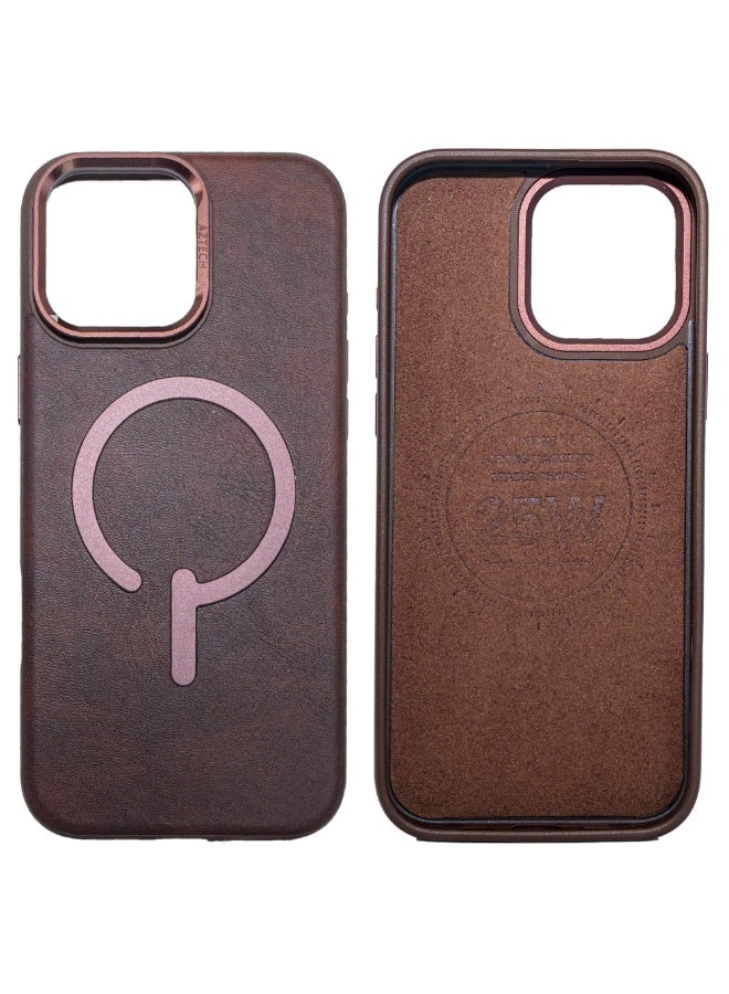 Leather Case Slim Fit with MagSafe for iPhone 14 Pro