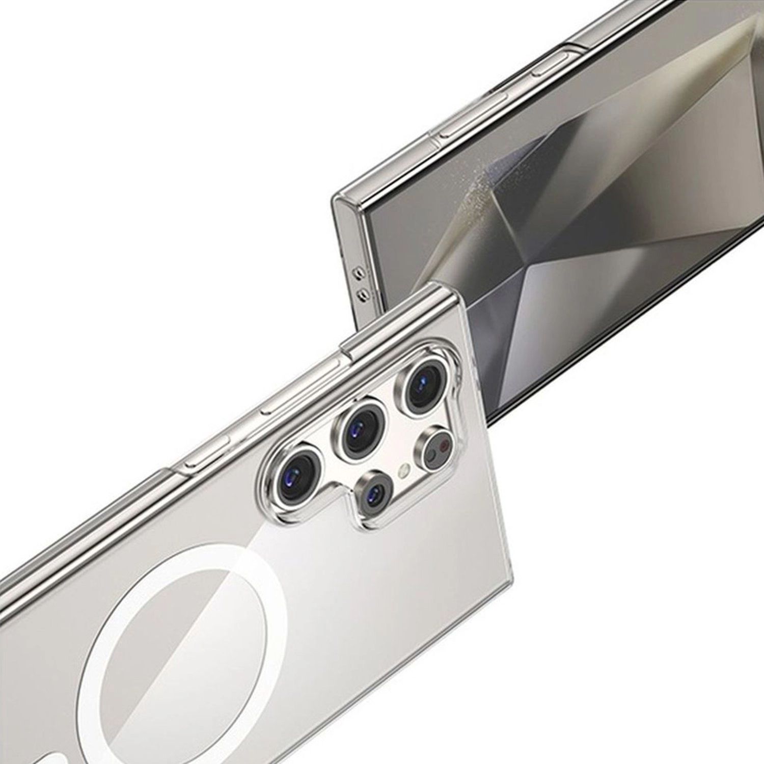 Crystal MagSafe Clear Case for Samsung Galaxy S24 Ultra