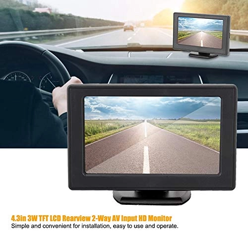 Car Rearview Mirror Monitor - 4.3in