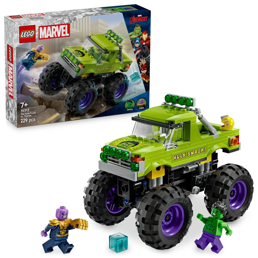 LEGO Marvel Marvel The Hulk Truck vs. Thanos (76312)