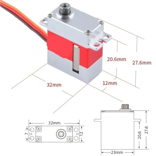 Full CNC HV Digital Servo