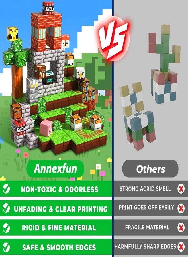 Magnetic Blocks - 200 pcs