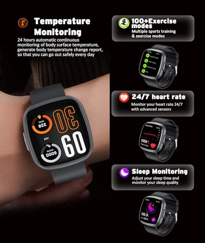 Advanced Health & Fitness Smartwatch