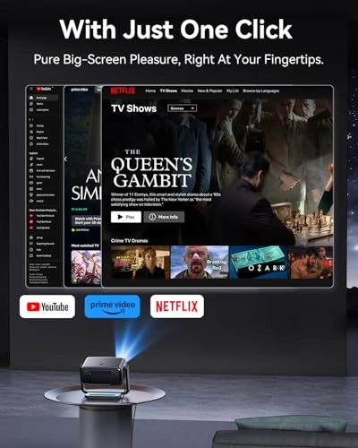 4K Projector 1200 ANSI lumens 1920 x 1080