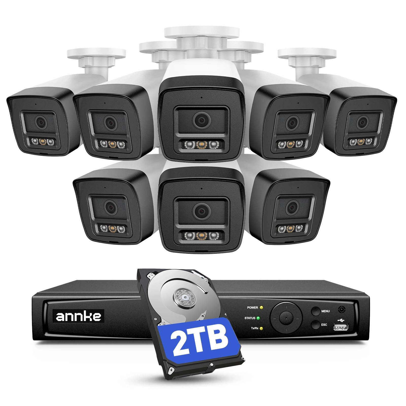 Annke Security Camera System - 8 16CH 5MP
