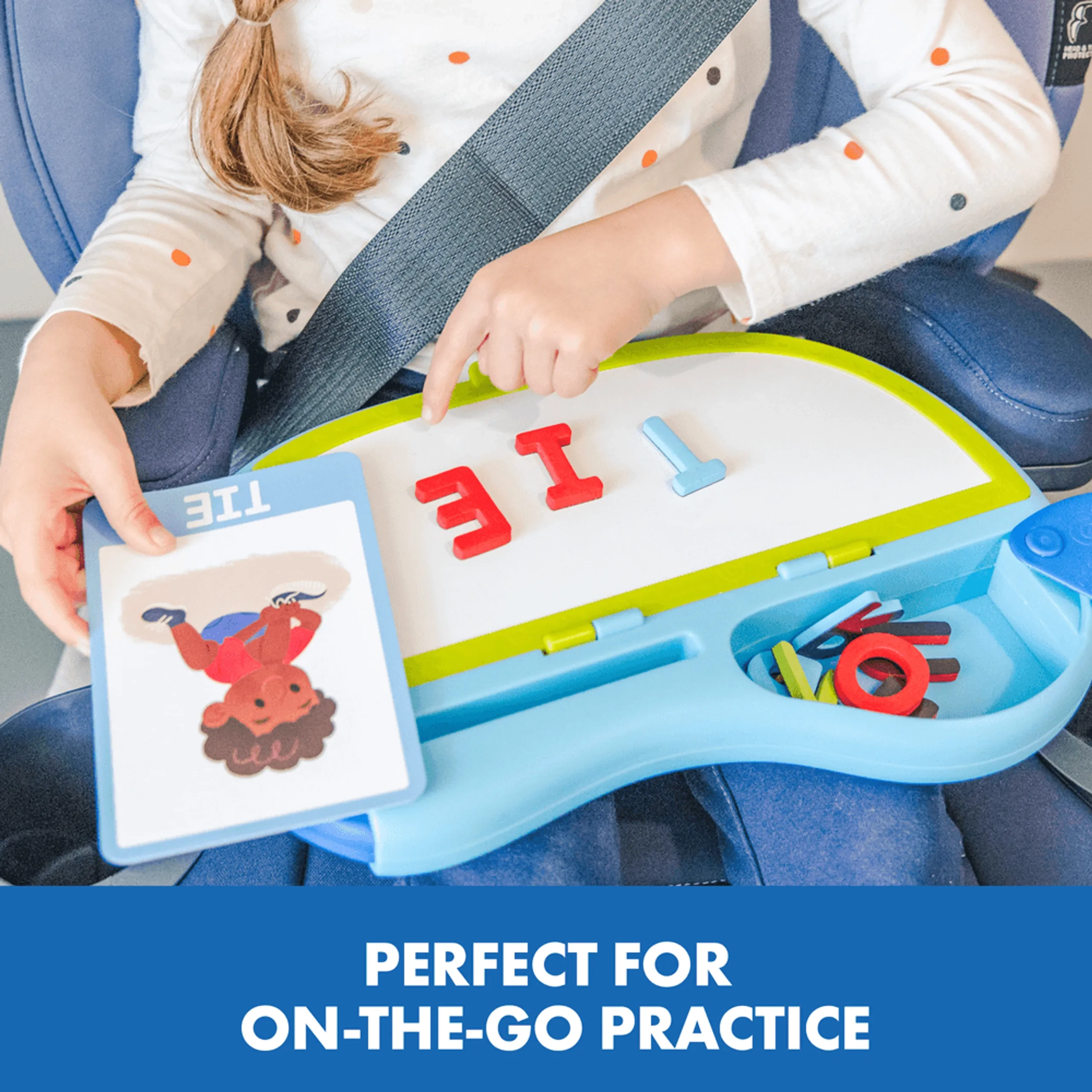 AlphaMagnets Go Spelling Magnetic Tray - Suitable for 4 years & above