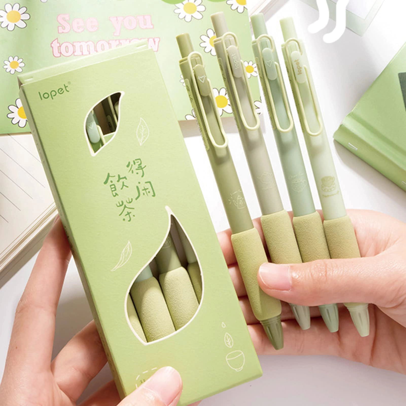 Cute Cat Erasable Pens - 4.0 Count 0.5mm