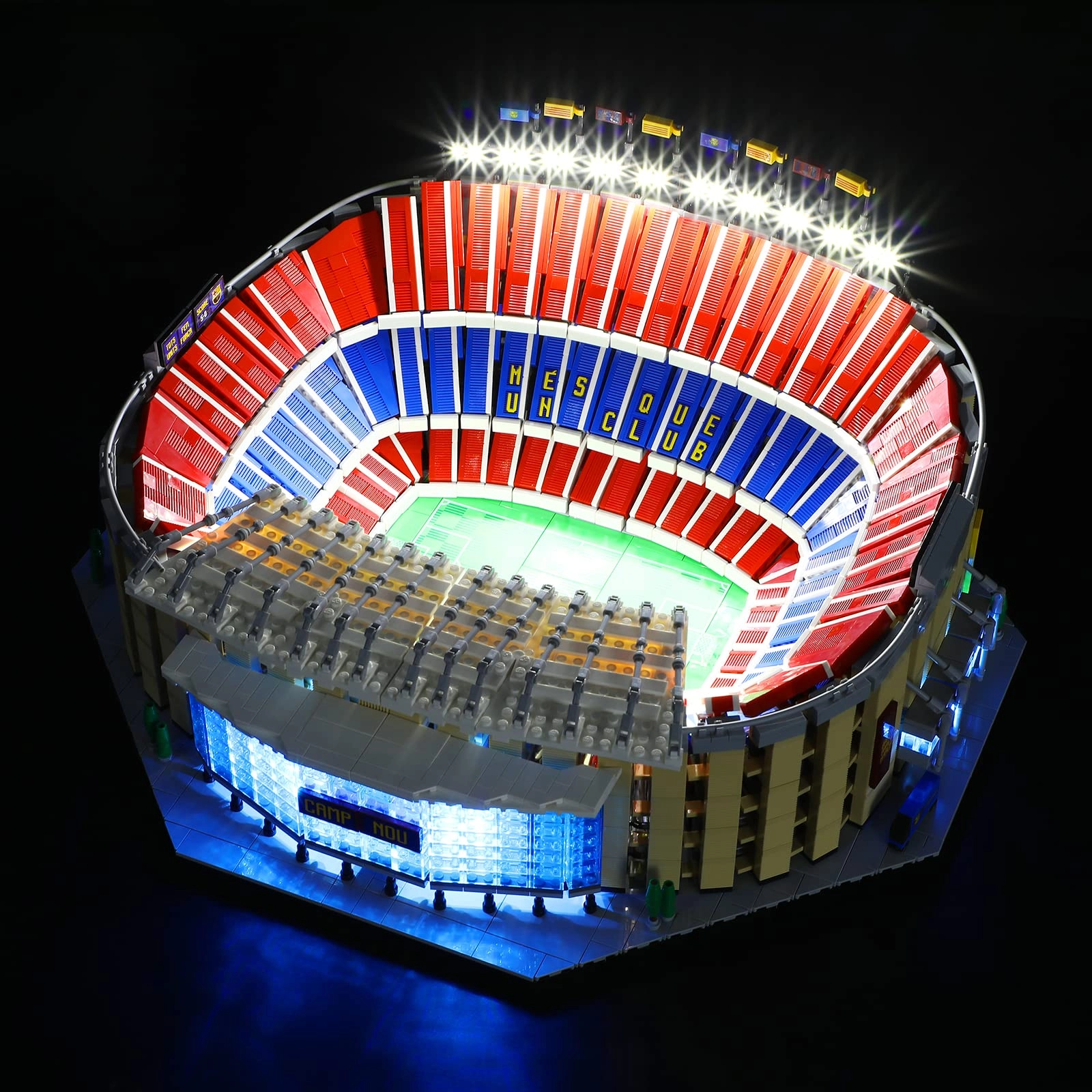 GEAMENT LED Lighting Kit for LEGO Creator Camp NOU FC Barcelona 10284