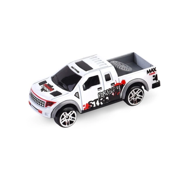 Alloy Sliding Pickup Toy Truck - 6 pcs